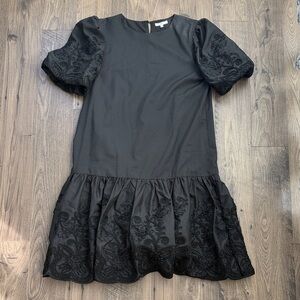 Joh Apparel- Elegant Black drop waist Dress